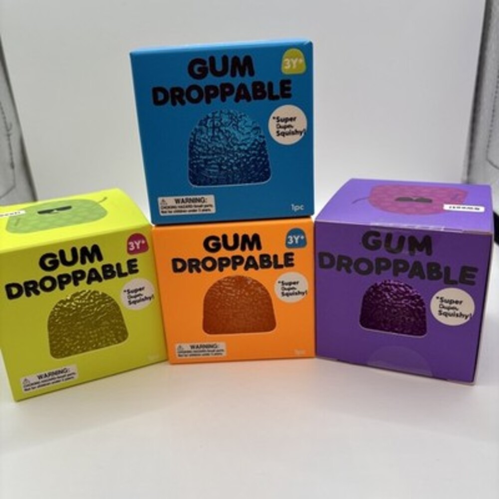 J'Adore all new viral Gum Droppable Squishy (4 count)